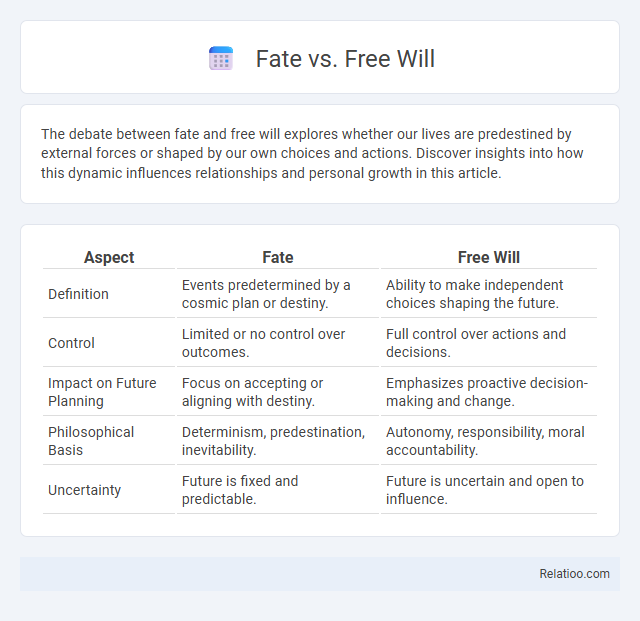 Fate vs. Free Will - What is The Difference?