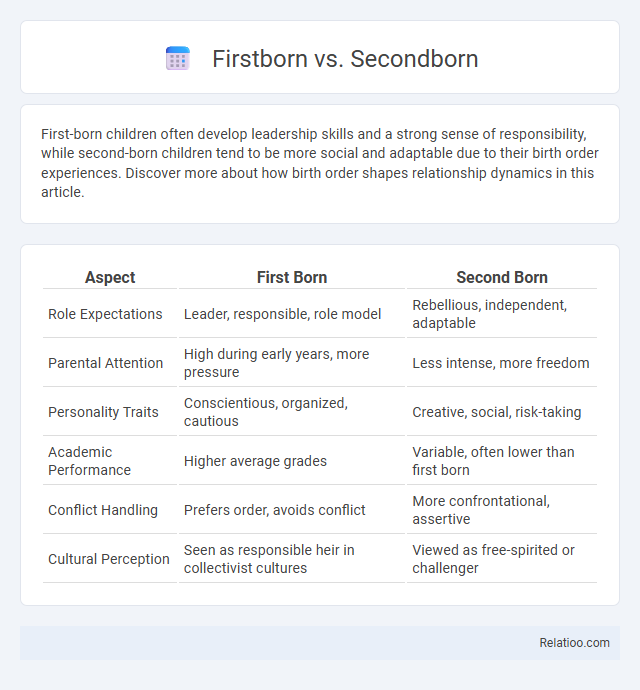 Firstborn vs. Secondborn - What is The Difference?