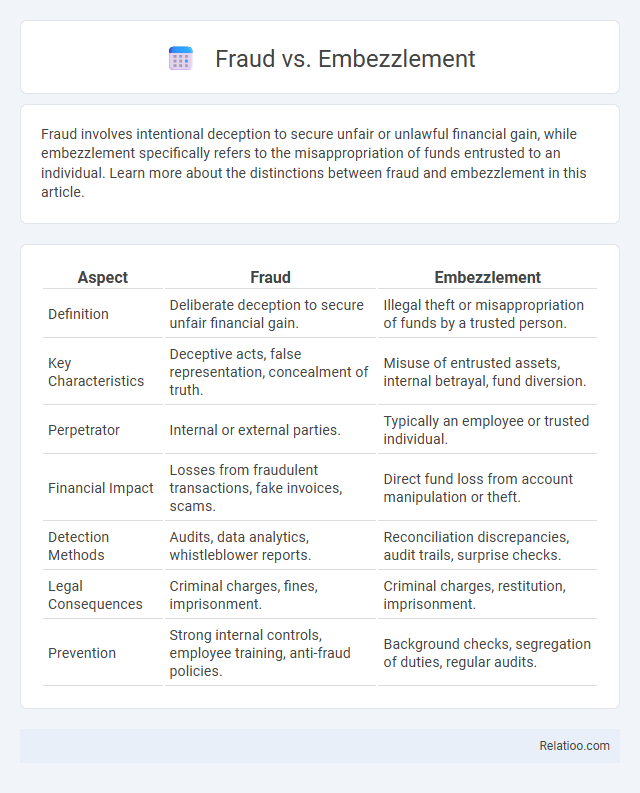 Fraud vs. Embezzlement - What is The Difference?