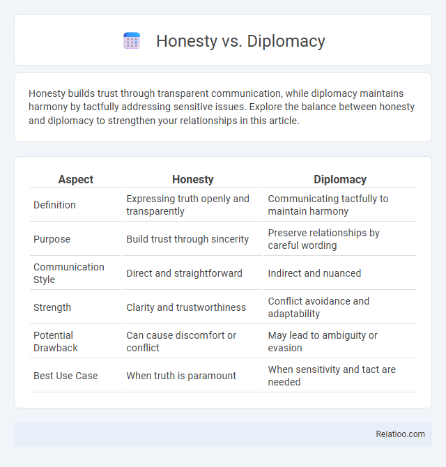 Honesty vs. Diplomacy - What is The Difference?