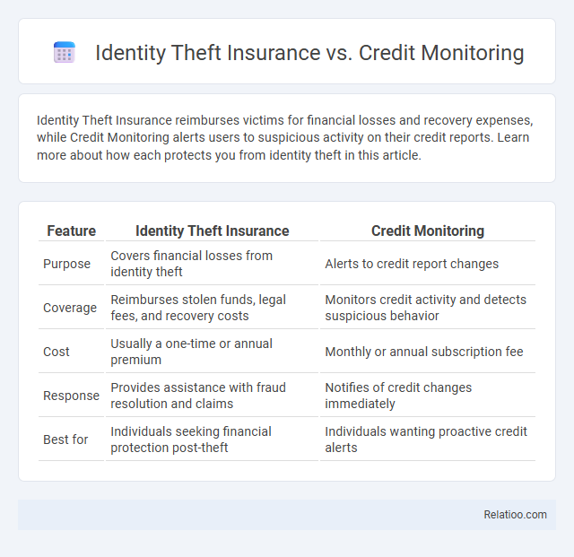 Identity Theft Insurance vs. Credit Monitoring - What is The Difference?