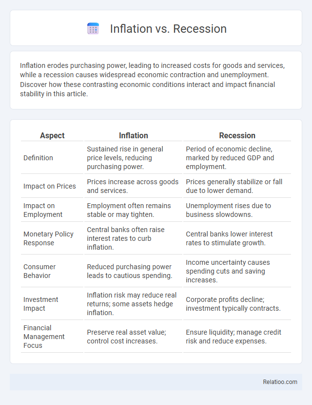 Inflation vs. Recession - What is The Difference?