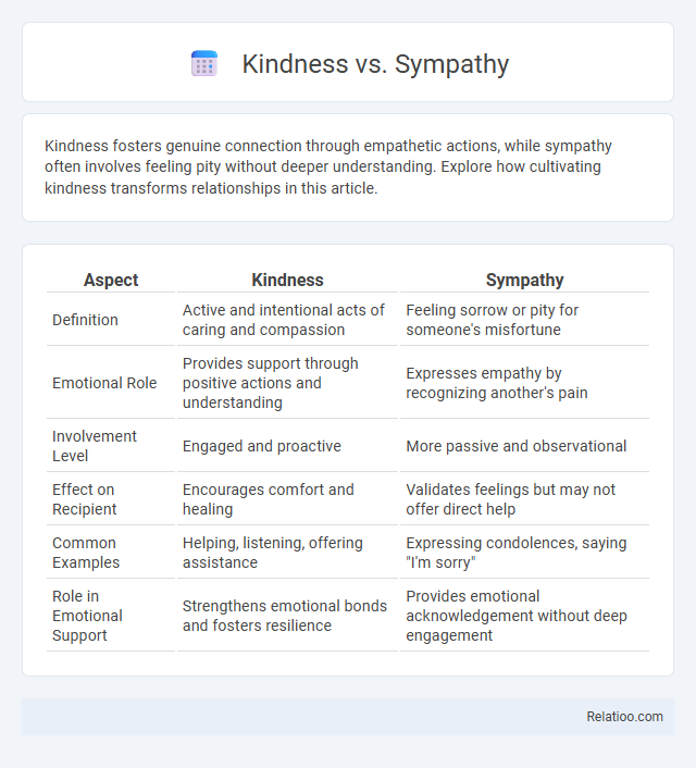 Kindness vs. Sympathy - What is The Difference?