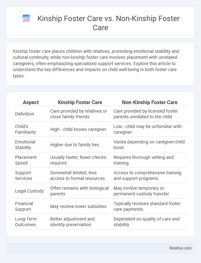 Kinship Foster Care vs. Non-Kinship Foster Care - What is The Difference?