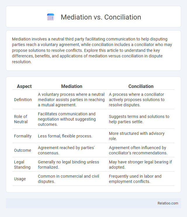 Mediation vs. Conciliation - What is The Difference?