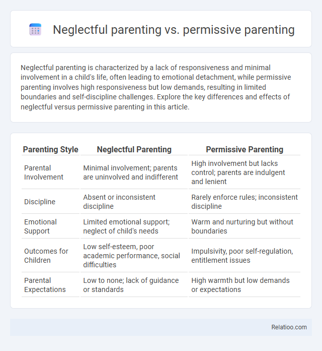 Neglectful parenting vs. permissive parenting - What is The Difference?
