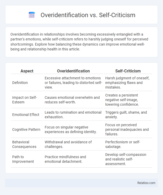 Overidentification vs. Self-Criticism - What is The Difference?