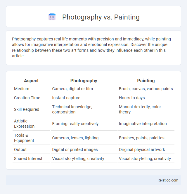 Photography vs. Painting - What is The Difference?