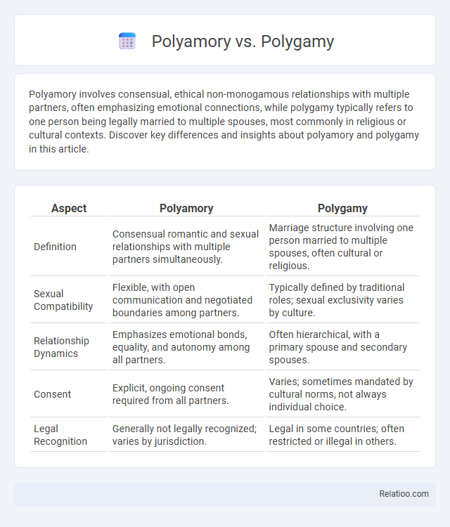 Polyamory vs. Polygamy - What is The Difference?