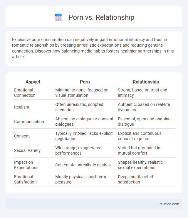 Porn vs. Relationship - What is The Difference?