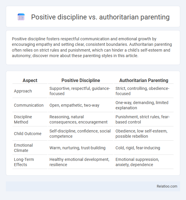 Positive discipline vs. authoritarian parenting - What is The Difference?
