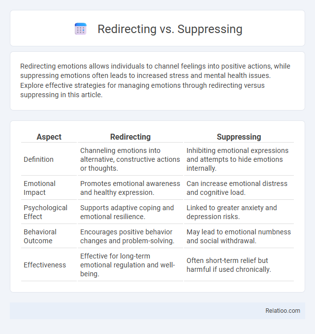 Redirecting vs. Suppressing - What is The Difference?
