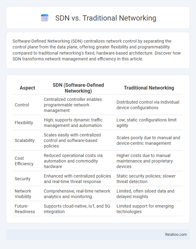 SDN vs. Traditional Networking - What is The Difference?