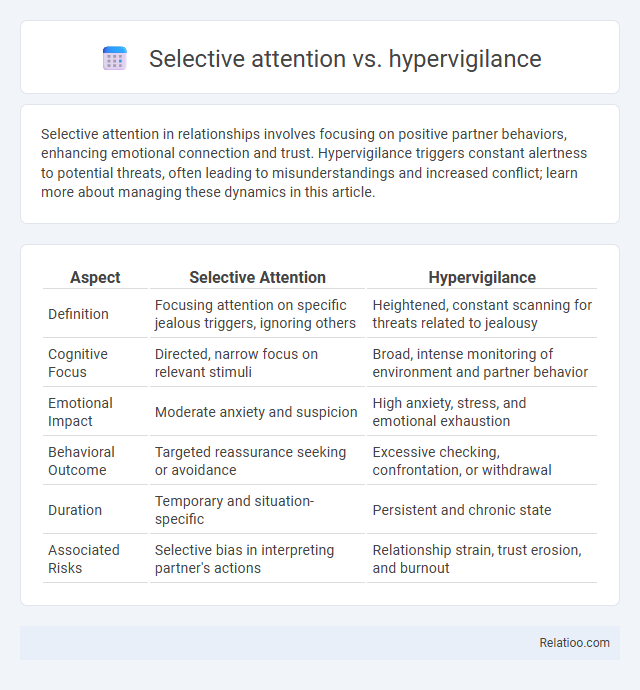 Selective attention vs. hypervigilance - What is The Difference?