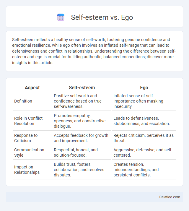 Self-esteem vs. Ego - What is The Difference?