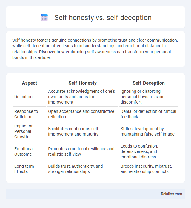 Self-honesty vs. self-deception - What is The Difference?