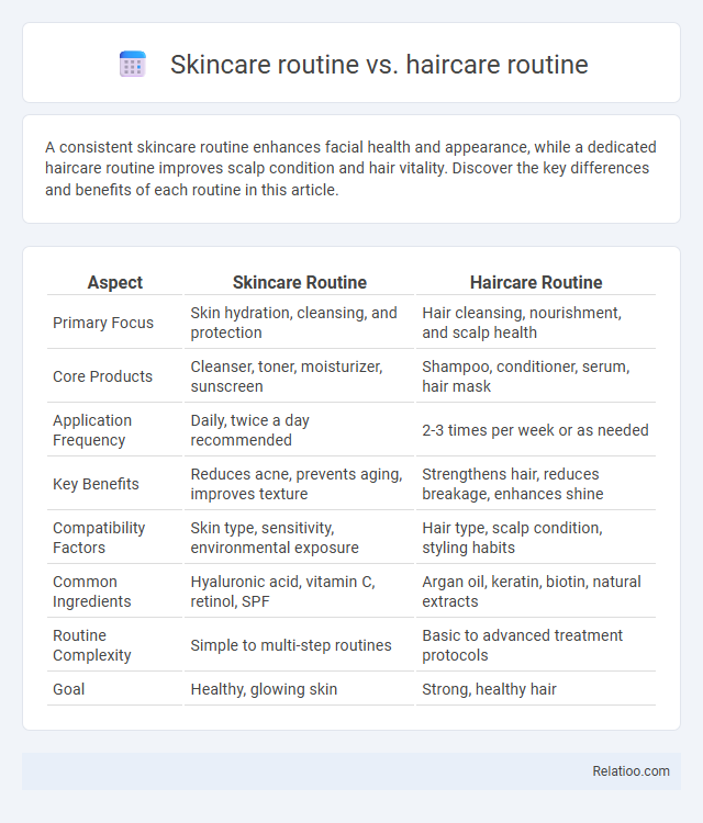 Skincare routine vs. haircare routine - What is The Difference?