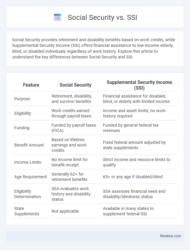 Social Security vs. SSI - What is The Difference?