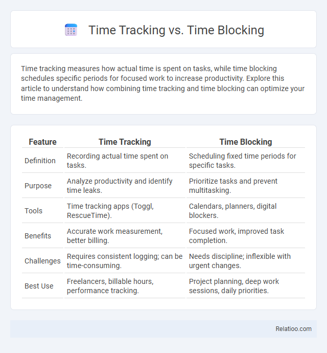 Time Tracking vs. Time Blocking - What is The Difference?