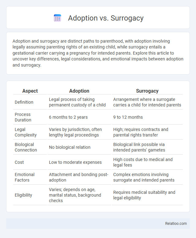 Adoption vs. Surrogacy - What is The Difference?