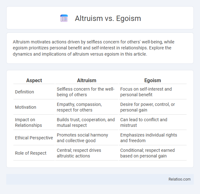 Altruism vs. Egoism - What is The Difference?