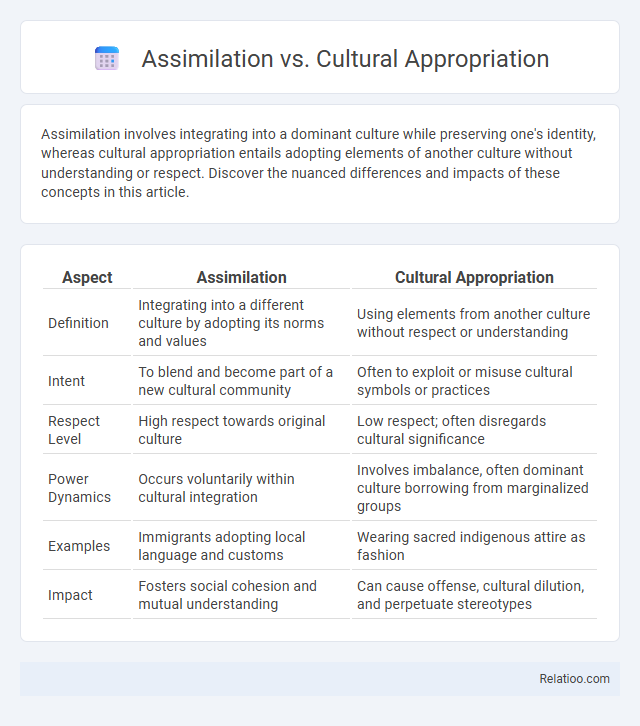 Assimilation vs. Cultural Appropriation - What is The Difference?