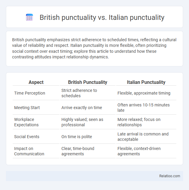 British punctuality vs. Italian punctuality - What is The Difference?