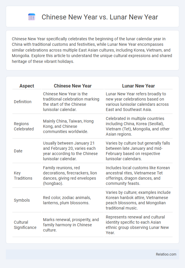 Chinese New Year vs. Lunar New Year - What is The Difference?