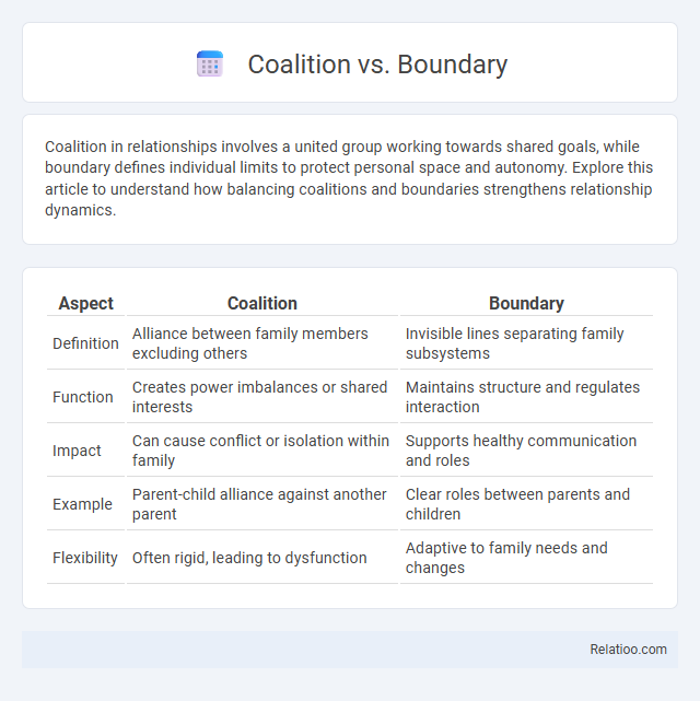Coalition vs. Boundary - What is The Difference?