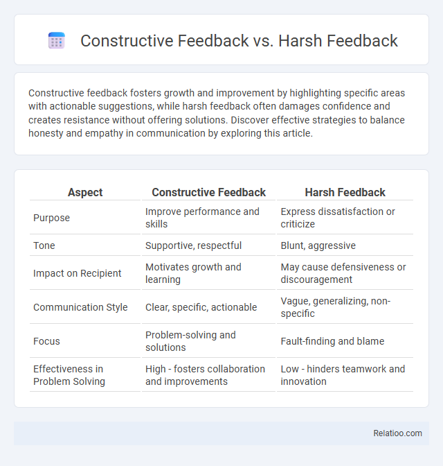 Constructive Feedback vs. Harsh Feedback - What is The Difference?