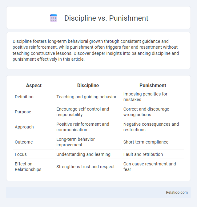 Discipline vs. Punishment - What is The Difference?