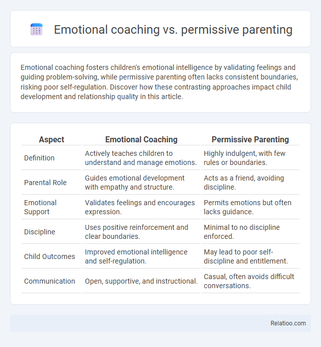 Emotional coaching vs. permissive parenting - What is The Difference?