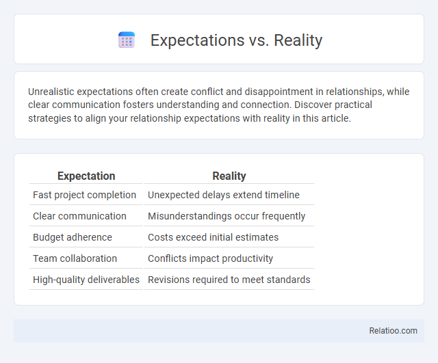 Expectations vs. Reality - What is The Difference?