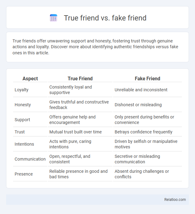 True friend vs. fake friend - What is The Difference?