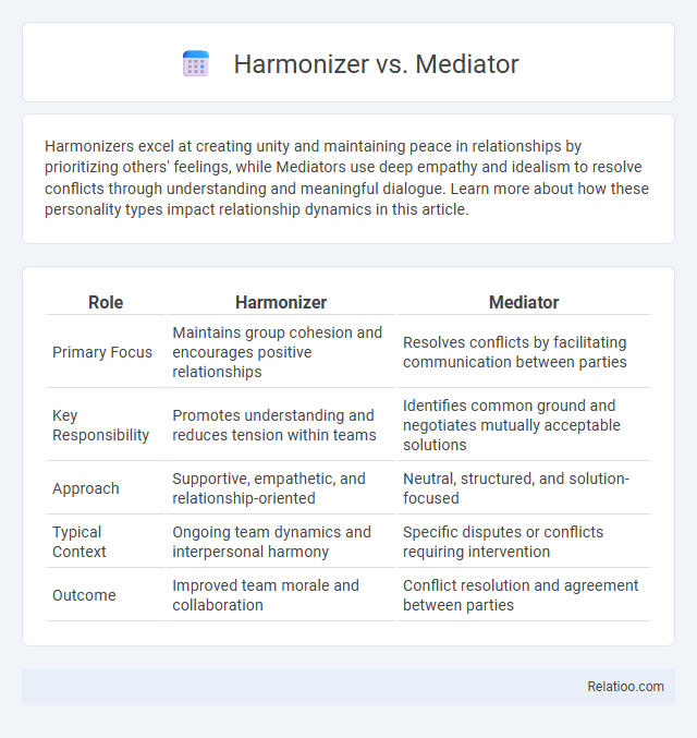 Harmonizer vs. Mediator - What is The Difference?