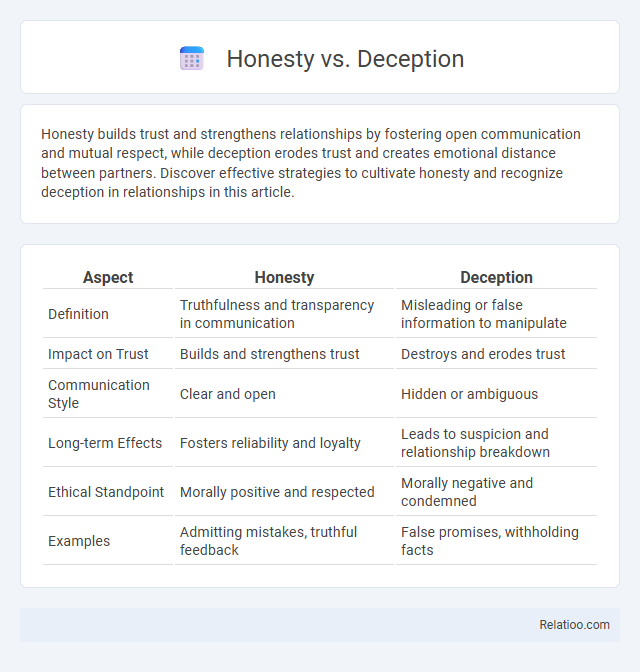 Honesty vs. Deception - What is The Difference?