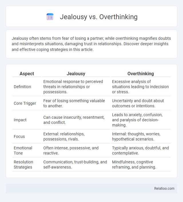 Jealousy vs. Overthinking - What is The Difference?