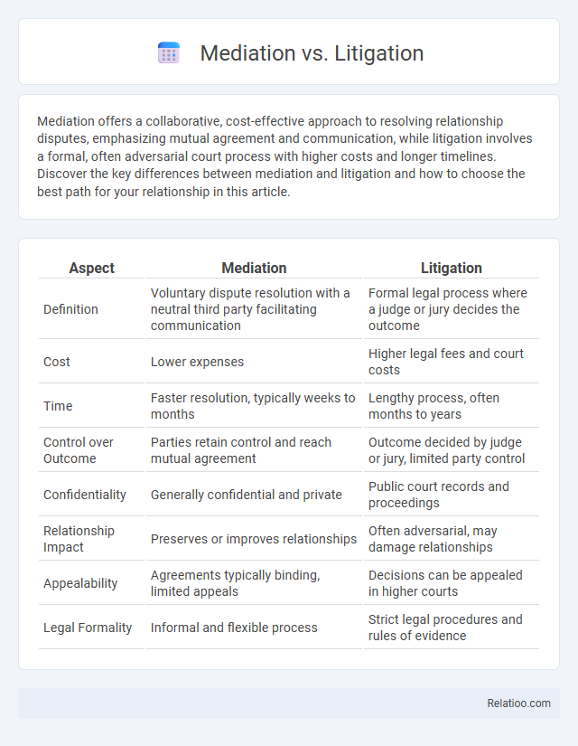 Mediation vs. Litigation - What is The Difference?