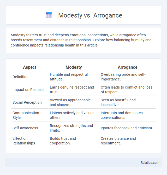 Modesty vs. Arrogance - What is The Difference?