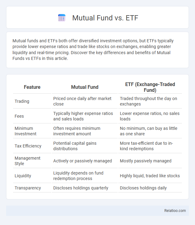 Mutual Fund vs. ETF - What is The Difference?