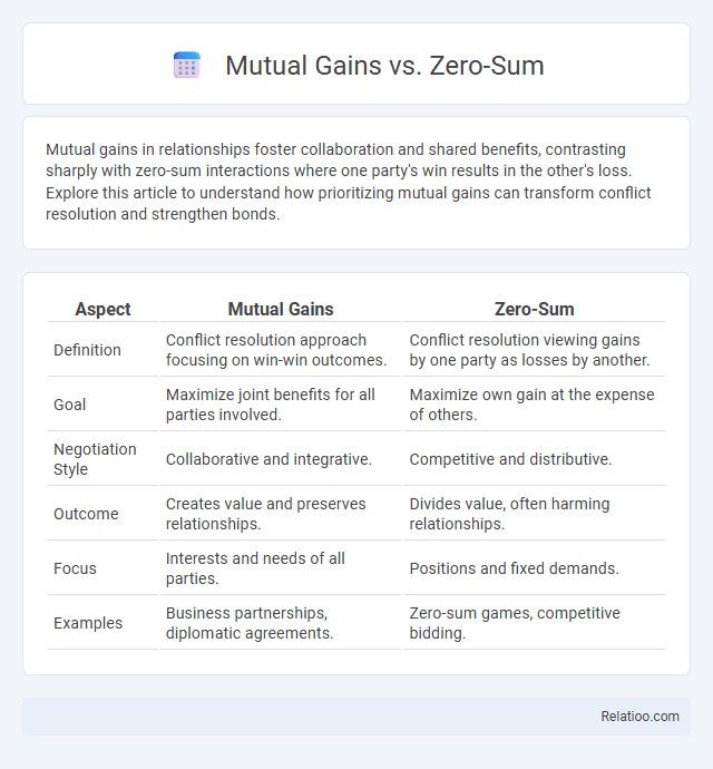 Mutual Gains vs. Zero-Sum - What is The Difference?