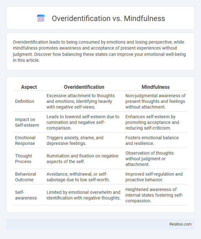 Overidentification vs. Mindfulness - What is The Difference?
