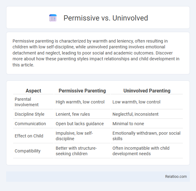 Permissive vs. Uninvolved - What is The Difference?