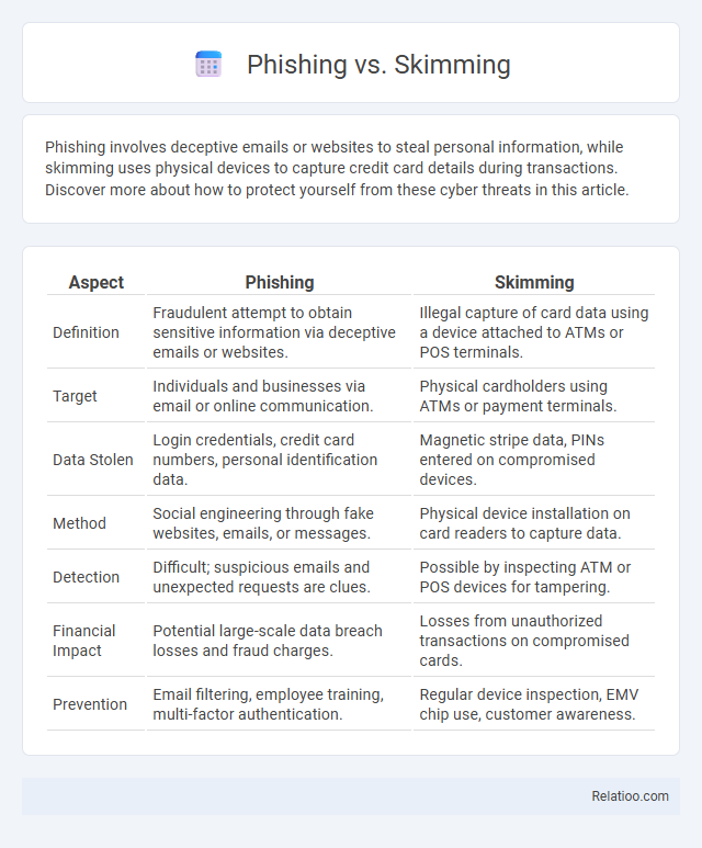 Phishing vs. Skimming - What is The Difference?