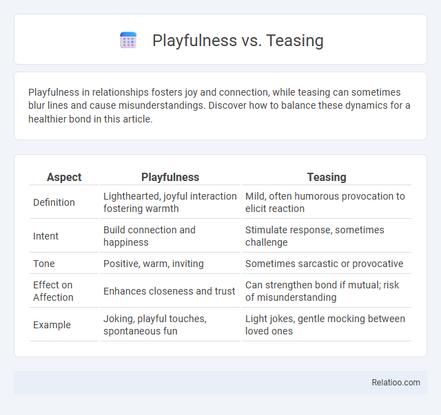 Playfulness vs. Teasing - What is The Difference?
