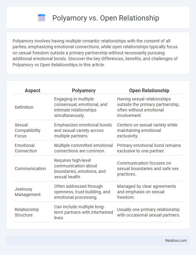 Polyamory vs. Open Relationship - What is The Difference?