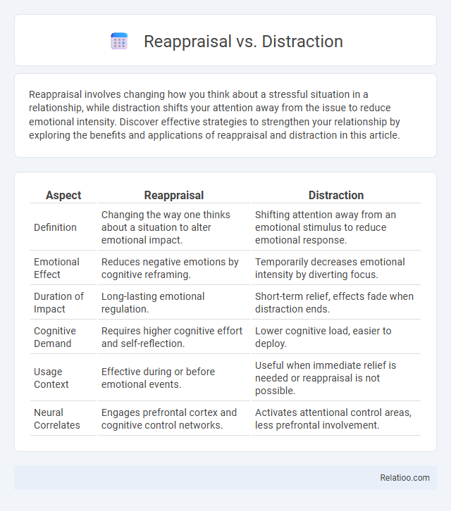 Reappraisal vs. Distraction - What is The Difference?
