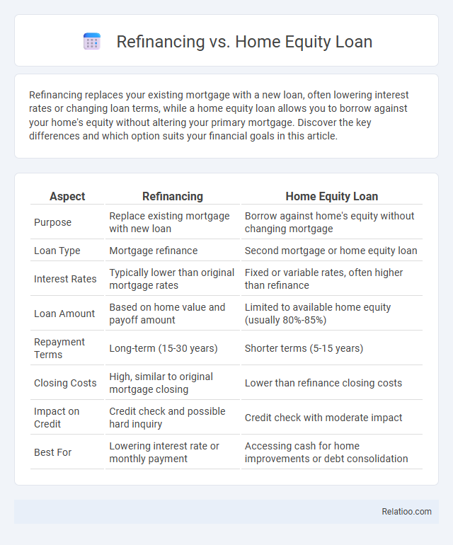 Refinancing vs. Home Equity Loan - What is The Difference?