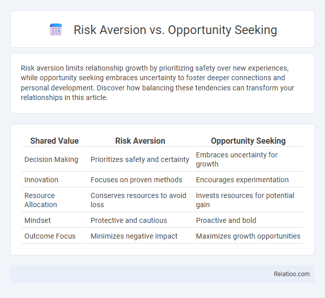 Risk Aversion vs. Opportunity Seeking - What is The Difference?