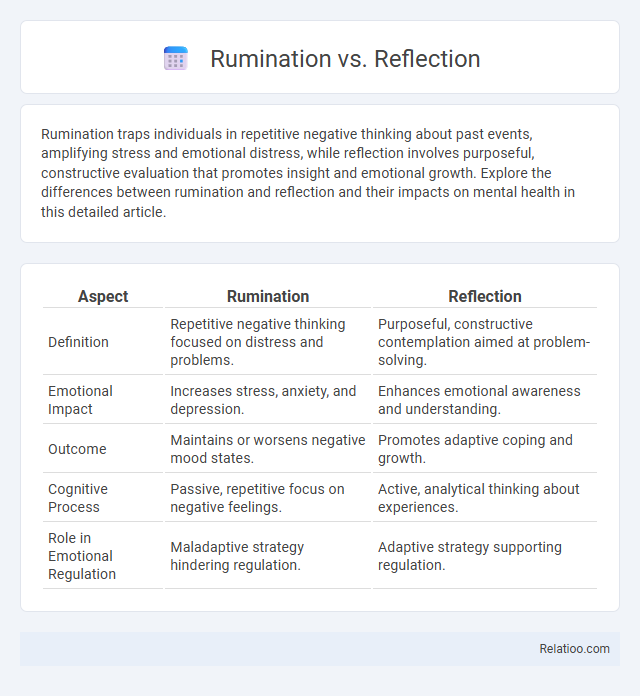 Rumination vs. Reflection - What is The Difference?